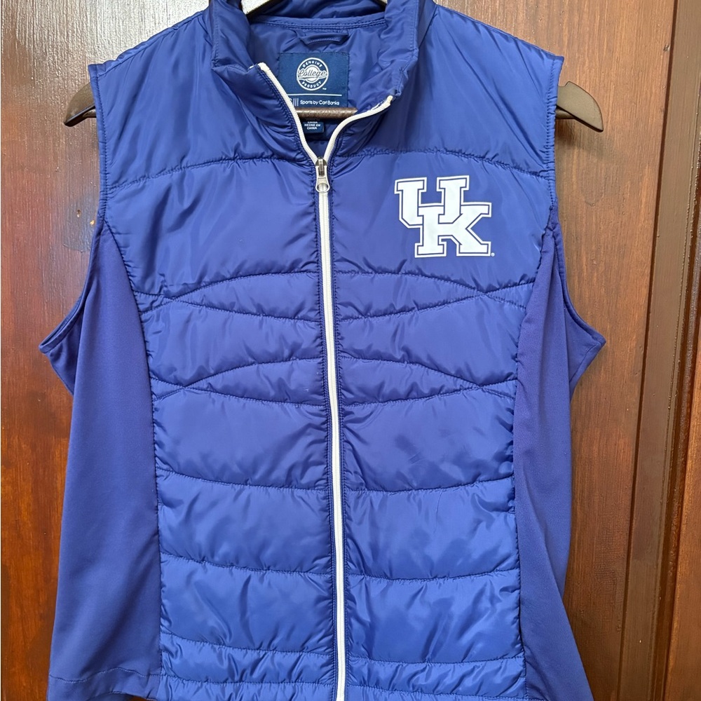 Women's Blue Puffer Vest by Nike